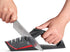 Cangshan SHARK Series 1026818 4-Stage Knife Sharpener, Red...