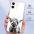 Scottish Highland Cattle Phone Case Compatible with iPhone 12/iPhone 12 Pro, Hippie Wild Cow Animal Cover for Teens Men Women, Trendy Cool TPU Bum...