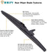 Rear Windshield Wiper Arm Blade Set 85242-35021 for Toyota 4Runner 2003-2009...