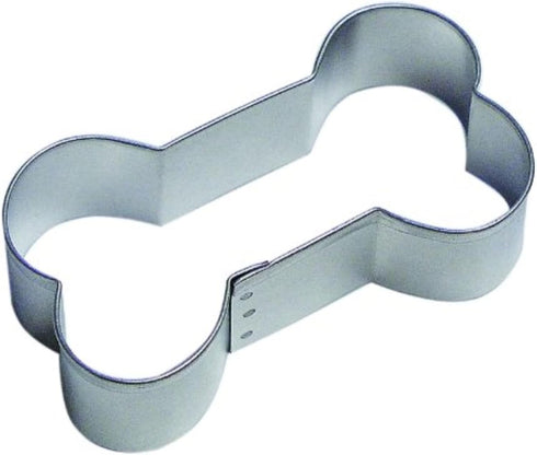 R&M Dog Bone 3.5" Cookie Cutter in Durable, Economical, Tinplated Steel...