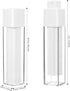 Holibanna Airless Pump Dispenser Foundation Bottle: 3pcs 50ml Skincare Moisturizer Empty Refillable Pumps Container 1.7oz Reusable Travel Dispense...