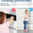 Socub 12 pack Child Safety Cabinets Strap Locks, Multi Use Latch with Strong Adhesive Pads, for Cabinets, Drawers, Oven, Toilet Seat, Fridge...