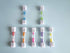 7 Pack 2 Minutes Hourglass Brushing Teeth Timers Colorful Sand Timer for Kids Promote Dental Hygiene...