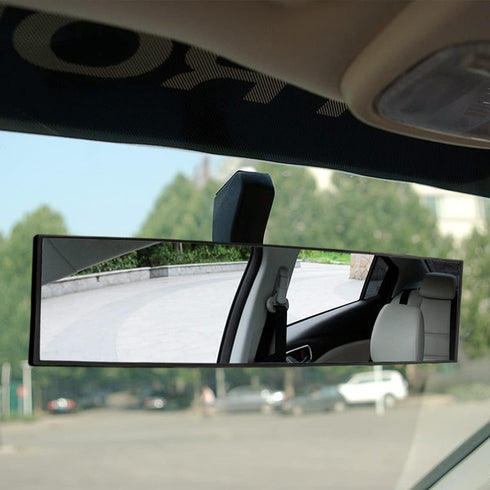 Car Rearview Mirror, Clip-on Panoramic Rear View Mirror for Car, Wide Viewing Range, 12inch Universal Use for Cars, SUVs, Trucks, Vehicles...