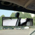 Car Rearview Mirror, Clip-on Panoramic Rear View Mirror for Car, Wide Viewing Range, 12inch Universal Use for Cars, SUVs, Trucks, Vehicles...
