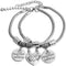 Infasea Best Friend Gift Charm Bracelet - 2 PCS Stainless Steel Expendable Inspirational Bangle Bracelets...