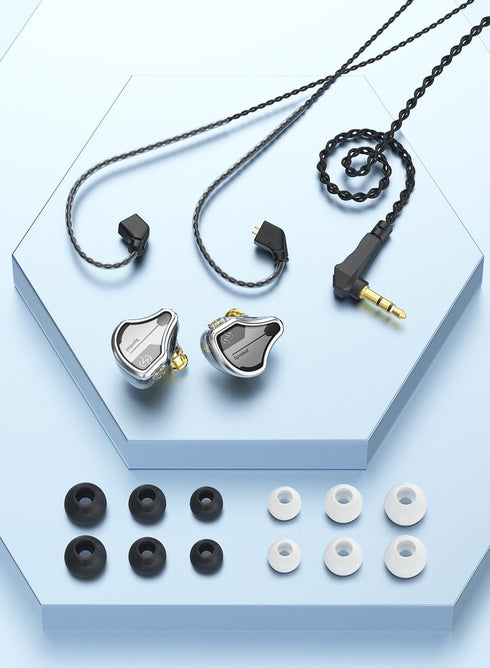 In Ear Monitor Wired Headphone, CCZ BC02 Dynamic Driver Bass Wired Headphone, Professional Hifi Earphone,Stereo Sound IEM Earbuds Earphone,CCZ In ...