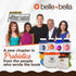 Belle + Bella Non-Dairy Vegan Yogurt Starter - Gluten Free, No Added Sugar, Non GMO - Makes 12 Quarts Vegan Yogurt - 2 Billion Live Cultures - Mix...