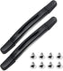 MroMax 2Pcs Luggage Handle 9.06" x 0.98" (L x W) Plastic Pull Handle Grip Replacement 230mm x 25mm for Luggage Suitcase Box Black Tone...