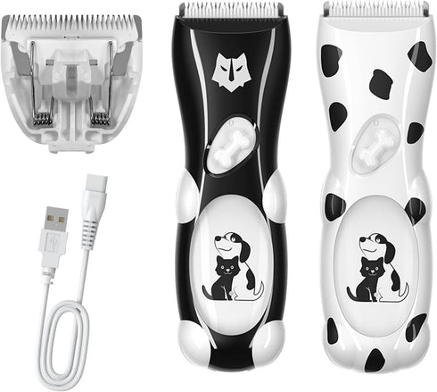 Blade Replacement & Charged Cable for Pet Hair Trimmers,1 Replacement blade & 1 Replacement Cable for Dog Shavers...