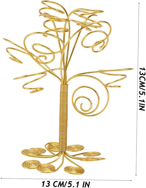 1pc Multi-head Combination Rack Airplant Display Frame Air Plant Hanger Ornament Tree Display Stand Birch Twig Tree Home Decorations Small Plant S...