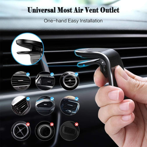 Phone Ring Holder Cell Phone Holder Universal Finger Ring Stand with Magnetic Phone Car Mount Holder for Car Air Vent Magnetic Mount car Phone Hol...