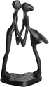 Iron Anniversary Couple Sculpture - Romantic Heart Statue for Home Decor, Gifts for Wife, Wedding Anniversary, Engagement, Marriage, Bithday, Vale...