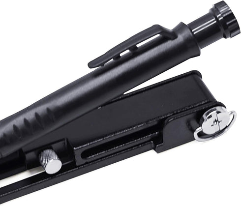 Woodworking Graffiti Tools - Graffiti Measuring Aluminum Pencils, DIY Markers with Deep Holes, Adjustable Gauges...