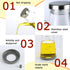 Oil Dispenser for Kitchen?25OZ Oil Bottles Cooking Oil Dispenser with Drip Free Spout and Non Slip Bottom Fits in Home,Kitchen,Barbecue,Party (750...