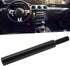 Qiilu Type R Short Shift knob Lever Extension Extender 5in Shift Knob Extension Manual Gear Shifter Extender Lever M10x1.5 Black Universal...