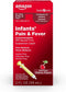 Amazon Basic Care Infants' Pain & Fever, Acetaminophen 160 mg per 5 mL, Suspension Liquid, Dye-Free Cherry Flavor, 2 fl oz (Pack of 1)...