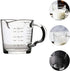 70ml Mini Glass Measuring Cup with handle 2 oz Shot Glass Espresso Jugs Measure Cup Glass Jigger Spirit Round Graduated Beaker Measuring Cup for B...