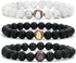 COLORFUL BLING Baseball Power Bracelet Silver Plated Fashion Baseball Sports Charm Beads Fit Pandora Black and Grey All in Faith Jewelry for Men W...
