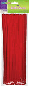 Creativity Street Jumbo Bendable Stem, 12-in. x 6-mm, Red 600 per Bag...