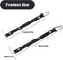 4pcs Tape Thong for Tool Belts, Electrical Tape Holder, Black Electrical Tape Hooks Polyester Electrical Tape Chain Strap, Small...