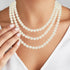 LUBINGSHINE 3pcs Pearl Jewelry Set 1920s Vintage Accessories for Women Long Multilayer Imitation Pearl Necklace Bracelet Dangly Earrings...