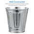 Mini Desktop Trash Can with Lid Tiny Garbage Can Metal Rubbish Bin for Home Office Countertop...