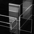ANDGOO Display Risers, 6 Pcs(3”L~4”L~5”L) Acrylic Risers Clear Rectangular Stands Collectibles Display Shelf for Decor, Funko Pop and Cake Display...