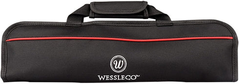 Chef Knife Bag(5 Slots), Knife Case Nylon Kitchen Storage Knife Carrying Pouch Red...