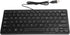 Mini Keyboard, USB Wired Waterproof Multimedia Kaypad Compact Ergonomic Keyboard with 1.1M Cable, Strong Durability, Portable Laptop Accessories K...