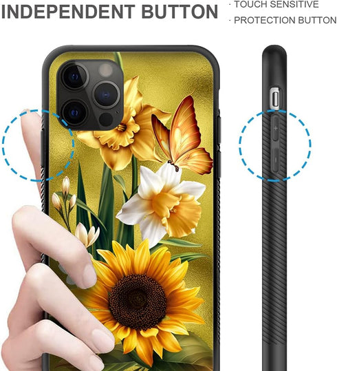 Compatible with iPhone 11 Pro Max Case,Pattern Design Hard PC Back Cover Non-Slip Soft TPU Protective Case for iPhone 11 Pro Max for Women 6.5inch...