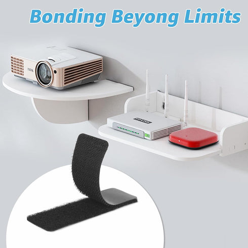 Art3d 16 Sets Hook and Loop Tape Sticky Back,1 in.x 4 in. Double-Sided Adhesive Strip,Heavy Duty...