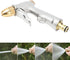 High Pressure Hose Nozzle, 4 Modes Metal Handheld Water Nozzle Sprayer with Fittings, Water Sprayer for Garden Watering Car Washing...