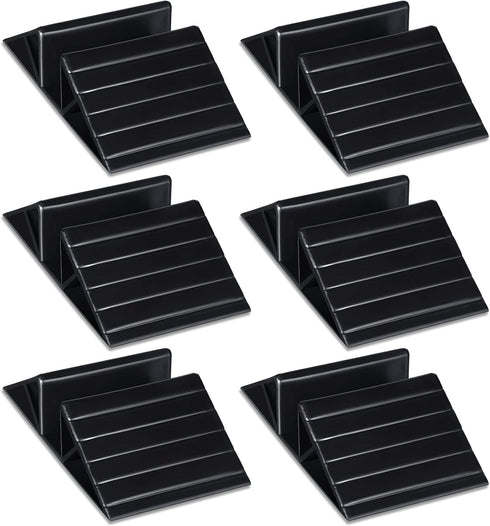 6 Pcs Support Feet for Pet Gate Plastic Triangle Reinforcement Fitting Dog Panel Isolation Fence Free Standing Pet Gate Dog Fence Panels for Confi...