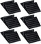 6 Pcs Support Feet for Pet Gate Plastic Triangle Reinforcement Fitting Dog Panel Isolation Fence Free Standing Pet Gate Dog Fence Panels for Confi...