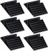 6 Pcs Support Feet for Pet Gate Plastic Triangle Reinforcement Fitting Dog Panel Isolation Fence Free Standing Pet Gate Dog Fence Panels for Confi...