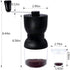 LHS Manual Coffee Grinder with Ceramic Burrs, Hand Coffee Bean Grinder with 2 Containers Adjustable Coarseness for Home, Office and Travelling...