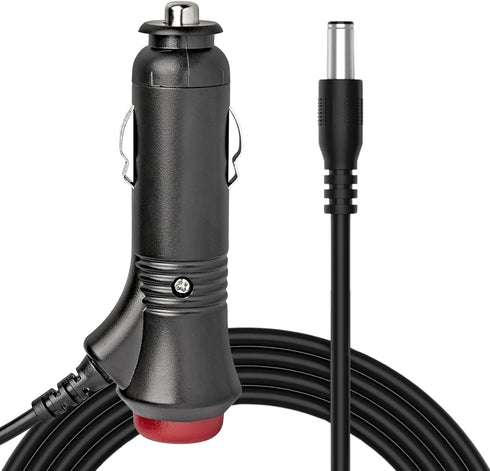 Anina 12V Car Charger Adapter for All Snailax Back Massage Seat Cushion Replacement Power Cord Cable Cigarette Lighter for Snailax Zyllion Fives G...