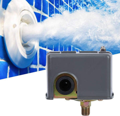 SALUTUY Water Pump Pressure Switch, ZG1/4 Thread Switch Controller 40-60 PSI and 110-230V Reliable Well Water Pump Pressure Switch for Home Farm a...