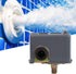 SALUTUY Water Pump Pressure Switch, ZG1/4 Thread Switch Controller 40-60 PSI and 110-230V Reliable Well Water Pump Pressure Switch for Home Farm a...