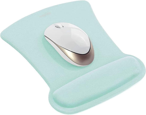 MOSISO Wrist Rest Support for Mouse Pad & Keyboard Set, Ergonomic Mousepad Non-Slip Base Home/Office Pain Relief & Easy Typing Cushion with Neopre...
