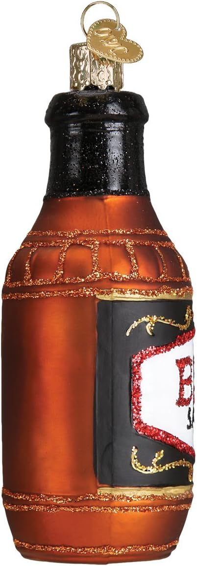 Old World Christmas Various Foods Glass Blown Ornaments for Christmas Tree BBQ Sauce 32292...