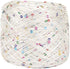 Clisil White Colorful Sequin Yarn,Sparkle Yarn,Sequin Theread,Accessories,Fantasy Yarn,Payet Yarn,Lace Yarn,Lame Yarn,Art Yarn 100g......