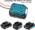 Adapter for Makita Battery 12V MAX,Power Wheels Adapter Dock,Battery Holder Wall Mount,(Battery not Included) 1pcs...