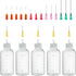 50ml Precision Tip Applicator Bottle, with Blunt Tip Needle and Cap, 18G 20G 25G Needle Tip Squeeze Bottle, Oil Dropper Bottle, Glue Bottles with ...