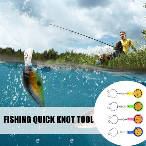 2pcs Fishhook Storage Box Quick Knot Tool Fast Tie Knotter Lakes Tackle Outdoor Fishing Cutter Supplies Portable Lure Protection, Fishing line Cut...