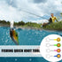 2pcs Fishhook Storage Box Quick Knot Tool Fast Tie Knotter Lakes Tackle Outdoor Fishing Cutter Supplies Portable Lure Protection, Fishing line Cut...