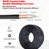 RF Coaxial Cable 16.4ft/5M RG58 SMA Male to SMA Female 50ohm Low Loss and Two-Way Radio Cord RG58 Coax Cable for Router/Antenna/Signal Enhancer/Wi...