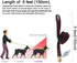 Premium Dog Leash with Luxury Style, Soft Durable Dog Leashes, Walking Training Leash for Small Medium Big Large Dogs...
