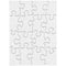 Hygloss Compoz-A-Puzzle, 4" x 5-1/2" Rectangle, 16 Pieces, 24 Puzzles...
